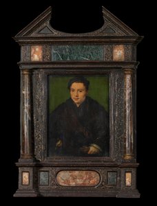 Retrato de homem (óleo sobre painel) 作： Corneille de la Haye (1500 75)