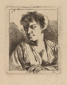 若い女性のバスト 作： Cornelis Pietersz Bega