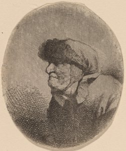 老女の胸像 作： Cornelis Pietersz Bega
