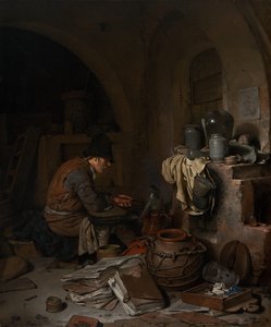 錬金術師 作： Cornelis Pietersz Bega