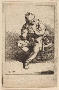 酒飲み 作： Cornelis Pietersz Bega