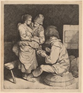 若い宿屋の主人 作： Cornelis Pietersz Bega