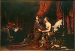 ヨセフとポティファル 作： Cornelis Bisschop