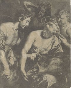 Meleager en Atalanta 作： Cornelis Bloemaert (II)