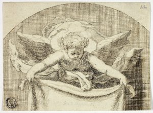 プット・ホールディング・スダリウム 作： Cornelis Bloemaert