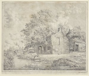 水上農場 作： Cornelis Borsteegh