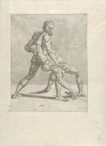 二人の剣士 ソードマン（シリーズタイトル） 作： Cornelis Bos (possibly)