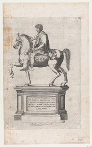 ローマの素晴らしさの鏡: マルクス・アウレリウス、16世紀., 16世紀. 作： Cornelis Bos.