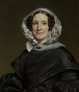 ポットのアリーナ (1786-1850)。 N. J. A. C. ホフマンの妻 作： Cornelis Cels (signed by artist)