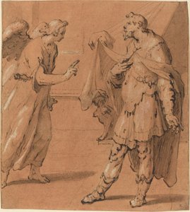 百人隊長コーネリアスに現れた天使 作： Cornelis Cornelisz van Haarlem