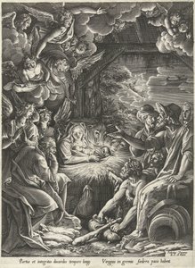 羊飼いの礼拝 作： Cornelis Cort