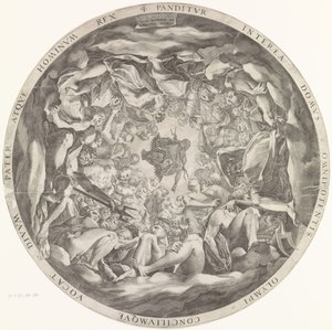 オリンポス神々の集い 作： Cornelis Cort
