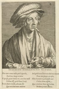 画家ヨアヒム・パティニエの肖像 作： Cornelis Cort