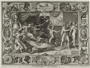 アペレスの中傷 作： Cornelis Cort