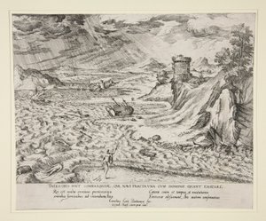 難破船 作： Cornelis Cort