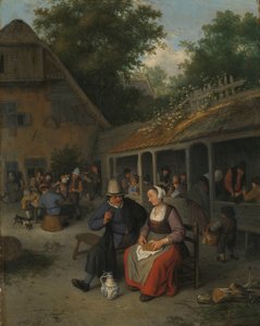 カントリー イン 作： Cornelis Dusart