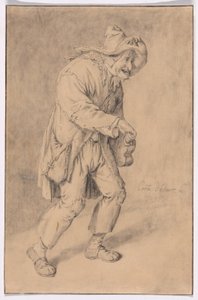 ハーディ・ガーディ選手 作： Cornelis Dusart
