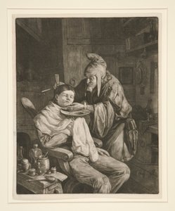 村の外科医 作： Cornelis Dusart