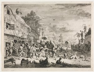 ビレッジフェア 作： Cornelis Dusart