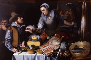 エマオの晩餐、1612 作： Cornelis Engelsz