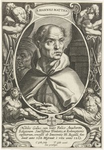 H. マサのジョン B. Ioannes Mattha (オブジェクトのタイトル) 修道会の創設者 (シリーズ タイトル) 作： Cornelis Galle (I)