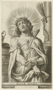 人々に示されたキリスト (Ecce Homo) 作： Cornelis Galle (II)
