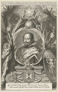 サン・ルカール公オリバレス伯ガスパル・デ・グスマンの肖像 作： Cornelis Galle (II)