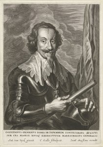 パッペンハイム伯ゴットフリート・ハインリッヒの肖像 作： Cornelis Galle (II)