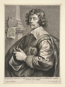 Joannes Meissens、画家、ブリュッセルの出版社 作： Cornelis Galle II