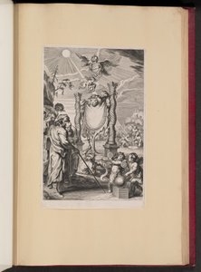 G. de St.のタイトルページ ヴィンセント、円の二乗に関する幾何学作品 作： Cornelis Galle II after Abraham Diepenbeeck