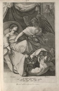天使のミニストリー 作： Cornelis Galle I
