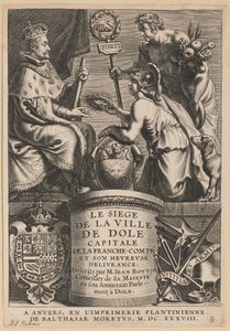 ドール市の包囲戦、ジャン・ボイヴァンのタイトルページ 作： Cornelis Galle I after Erasmus Quellinus II after Sir Peter Paul Rubens