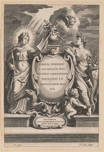 Carolus Scribani のタイトル ページ、Politico-Christianus