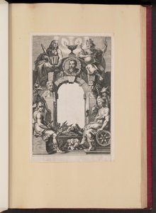 Justus Lipsius、Opera Omnia、I のタイトル ページ 作： Cornelis Galle I after Sir Peter Paul Rubens