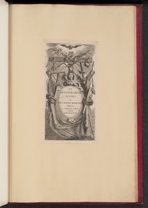 SSのタイトルプレート。 アポストロラムのアイコン 作： Cornelis Galle I after Sir Peter Paul Rubens