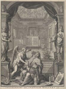 自然の寓意 作： Cornelis Huyberts