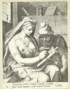 算術 作： Cornelis Jacobsz Drebbel