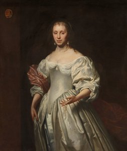 コーネリア・クラン・ファン・ヘフテンの肖像 Cornelia Craen van Haeften（1622-1678）の肖像