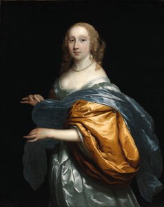 マダム・チューリップ、1660年。 作： Cornelis Janssens van Ceulen