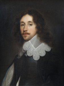 ルシウス第 2 代フォークランド子爵の肖像 1610-43、1640 年。 作： Cornelis Janssens van Ceulen