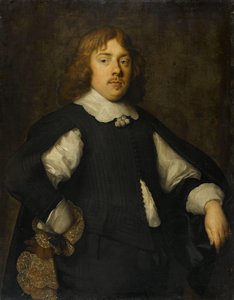 Joan Pietersz Reelの肖像（1625-59） 作： Cornelis Jonson van Ceulen (I)