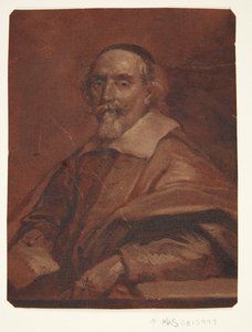 画家アドリアエン・ファン・ニーラントの肖像 作： Cornelis Jonson van Ceulen
