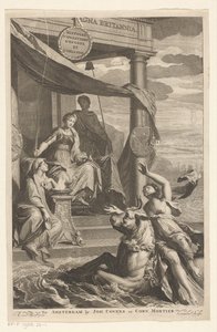 ブリタニアが見たエウロパの拉致 タイトルページ: Isaac de Larrey, Histoire d