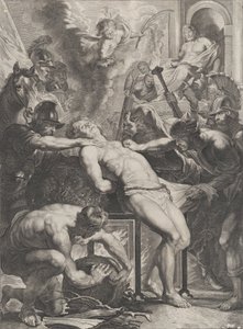 聖ローレンスの殉教」1640-70年頃。 作： Cornelis Meyssens.