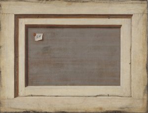 トロンプルーイル。額入り絵画の逆、1668年-1672年 作： Cornelis Norbertus Gijsbrechts