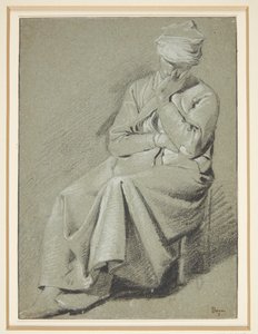 座っている女性 作： Cornelis Pietersz Bega
