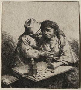 好色なカップル 作： Cornelis Pietersz Bega