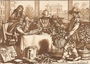植物学者 作： Cornelis Ploos van Amstel