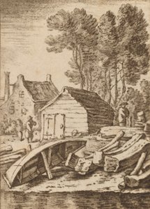 造船所、1761 年、1765 年発行。 作： Cornelis Ploos van Amstel