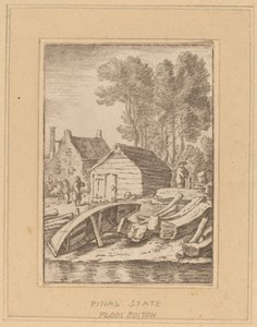 造船所、1761 年、1765 年発行。 作： Cornelis Ploos van Amstel